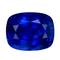 Sapphire Cushion 4.43 carat Blue Photo