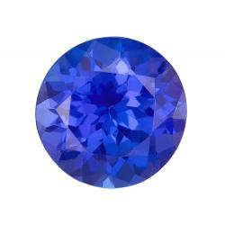Tanzanite Round 1.84 carat Blue Purple Photo