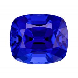 Tanzanite Cushion 5.54 carat Blue Purple Photo