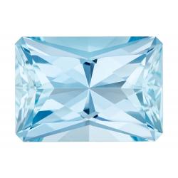 Aquamarine Radiant 6.60 carat Blue Photo