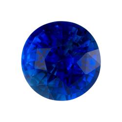 Sapphire Round 2.17 carat Blue Photo