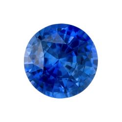 Sapphire Round 1.25 carat Blue Photo