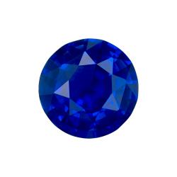 Sapphire Round 0.88 carat Blue Photo