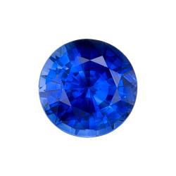 Sapphire Round 0.75 carat Blue Photo