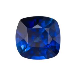Sapphire Cushion 0.89 carat Blue Photo