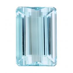 Aquamarine Emerald 22.57 carat Blue Photo