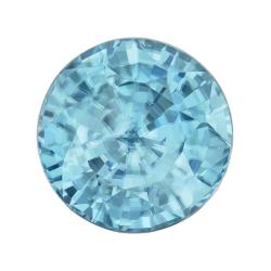 Zircon Round 1.35 carat Blue Photo