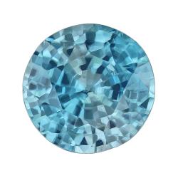 Zircon Round 1.15 carat Blue Photo