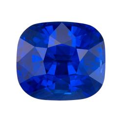 Sapphire Cushion 3.04 carat Blue Photo
