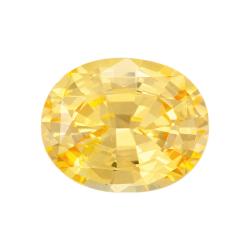 Sapphire Oval 1.53 carat Yellow Photo