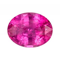 Sapphire Oval 5.16 carat Pink Photo
