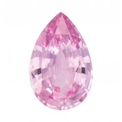 Sapphire Pear 2.14 carat Pink Photo