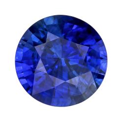 Sapphire Round 1.56 carat Blue Photo