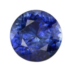 Sapphire Round 0.57 carat Blue Photo