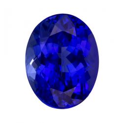 Tanzanite Oval 2.35 carat Blue Purple Photo