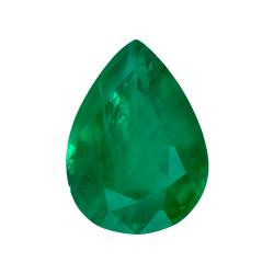 Emerald Pear 0.98 carat Green Photo