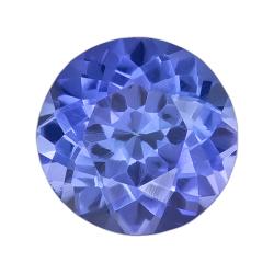 Tanzanite Round 0.58 carat Blue Purple Photo