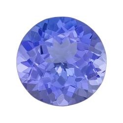 Tanzanite Round 0.67 carat Blue Purple Photo