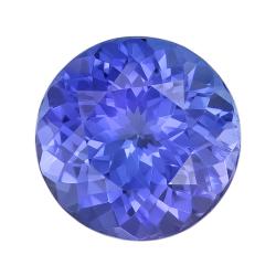 Tanzanite Round 1.25 carat Blue Purple Photo