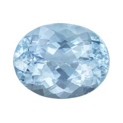 Aquamarine Oval 4.68 carat Blue Photo