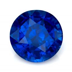 Sapphire Round 4.18 carat Blue Photo