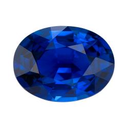 Sapphire Oval 3.01 carat Blue Photo