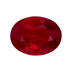 Ruby Oval 2.40 carat Red Photo