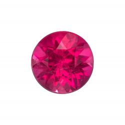 Tourmaline Round 0.79 carat Red Purple Photo