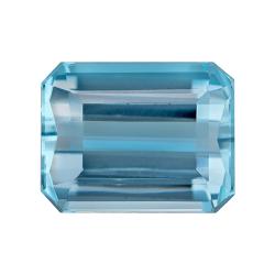 Aquamarine Emerald 2.44 carat Blue Photo