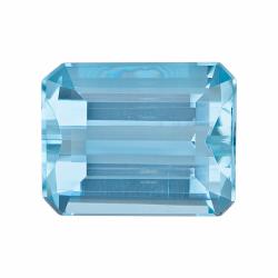 Aquamarine Emerald 2.09 carat Blue Photo