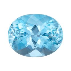 Aquamarine Oval 2.38 carat Blue Photo