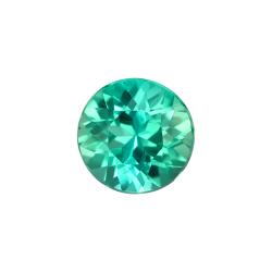 Tourmaline Round 0.45 carat Blue Green Photo