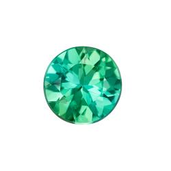 Tourmaline Round 0.63 carat Blue Green Photo