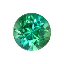 Tourmaline Round 1.44 carat Blue Green Photo