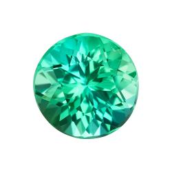 Tourmaline Round 1.86 carat Blue Green Photo