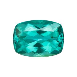 Tourmaline Cushion 1.28 carat Blue Green Photo