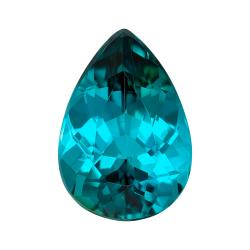 Tourmaline Pear 2.20 carat Blue Photo