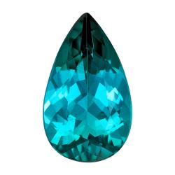 Tourmaline Pear 1.89 carat Blue Photo