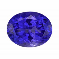 Tanzanite Oval 2.90 carat Blue Purple Photo