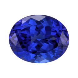 Tanzanite Oval 3.22 carat Blue Purple Photo