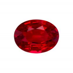 Ruby Oval 1.40 carat Red Photo
