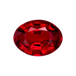 Ruby Oval 1.38 carat Red Photo