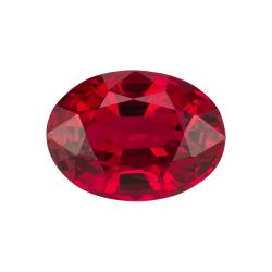 Ruby Oval 1.52 carat Red Photo