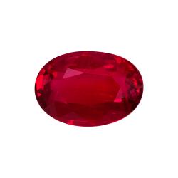 Ruby Oval 1.34 carat Red Photo
