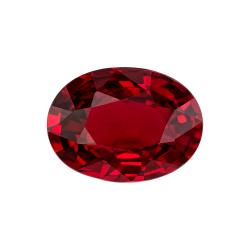 Ruby Oval 1.52 carat Red Photo