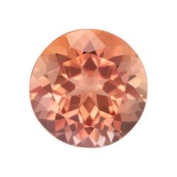 Topaz Round 2.69 carat Pink Orange Photo