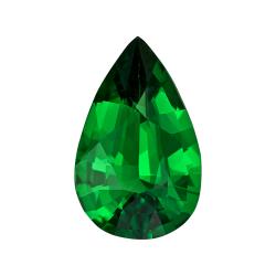 Garnet Pear 1.18 carat Green Photo