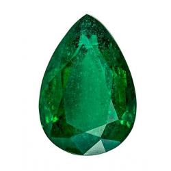 Emerald Pear 4.37 carat Green Photo