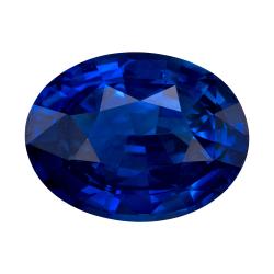 Sapphire Oval 3.52 carat Blue Photo