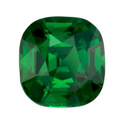 Garnet Cushion 4.09 carat Green Photo
